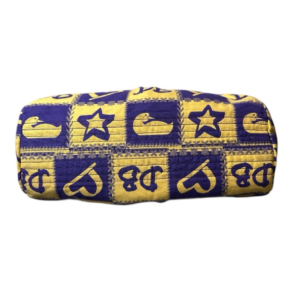 Dooney & Bourke Yellow and Purple Satchel EUC - Picture 11 of 12